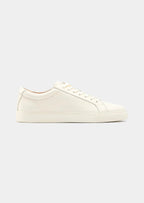 Women's Ivory Minimal Leather Sneaker 0