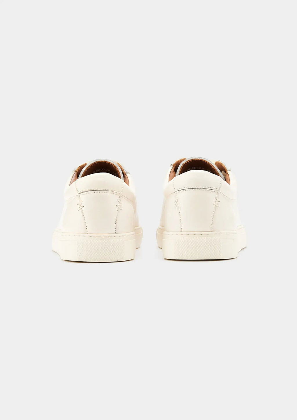 Women's Ivory Minimal Leather Sneaker 3