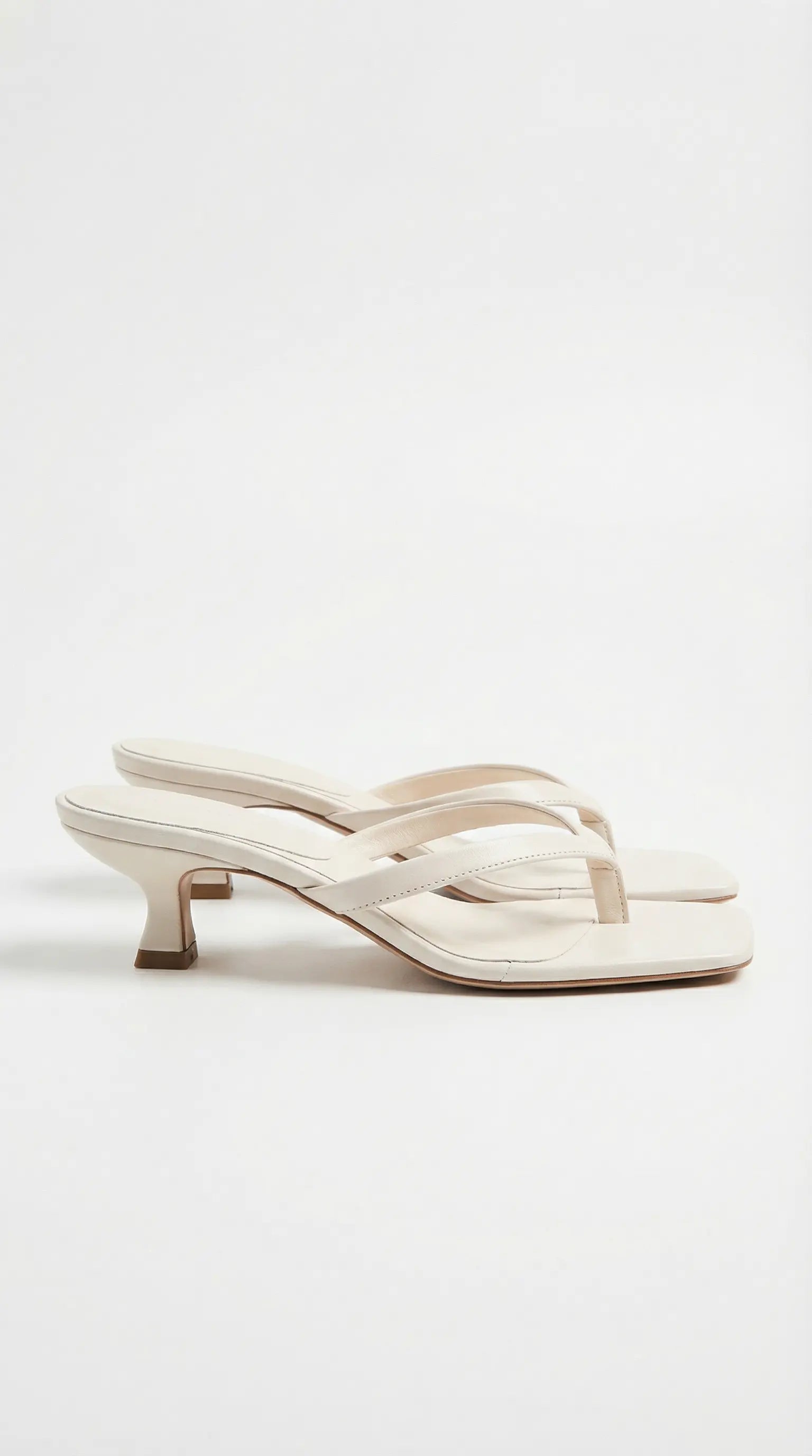 Women's Jessica Collection | Women's Sandals with Kitten Heel & Comfortable Toe Post | Chic Minimalist Design for Effort 10