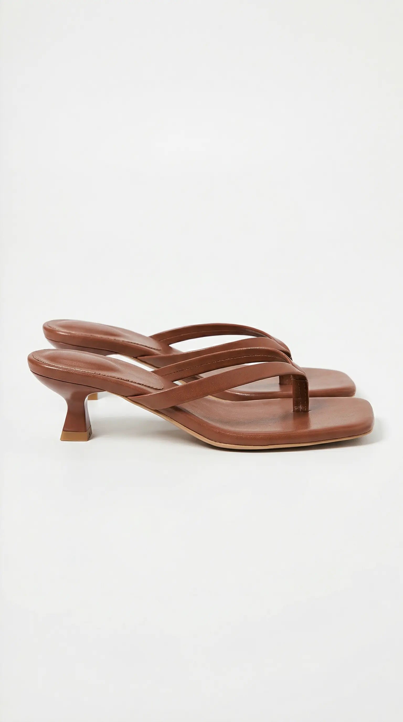 Women's Jessica Collection | Women's Sandals with Kitten Heel & Comfortable Toe Post | Chic Minimalist Design for Effort 11
