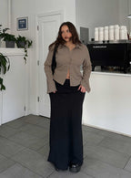 Women's Jodie Maxi Skirt Black | Linen blend maxi skirt 6