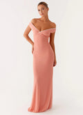 Women's Katiya | Maxi Dress with Off-the-Shoulder Neckline | Elegant Fit for Effortless Style - Women's | Maxi length —  0