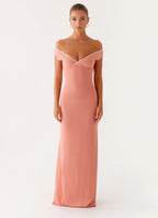 Women's Katiya | Maxi Dress with Off-the-Shoulder Neckline | Elegant Fit for Effortless Style - Women's | Maxi length —  1