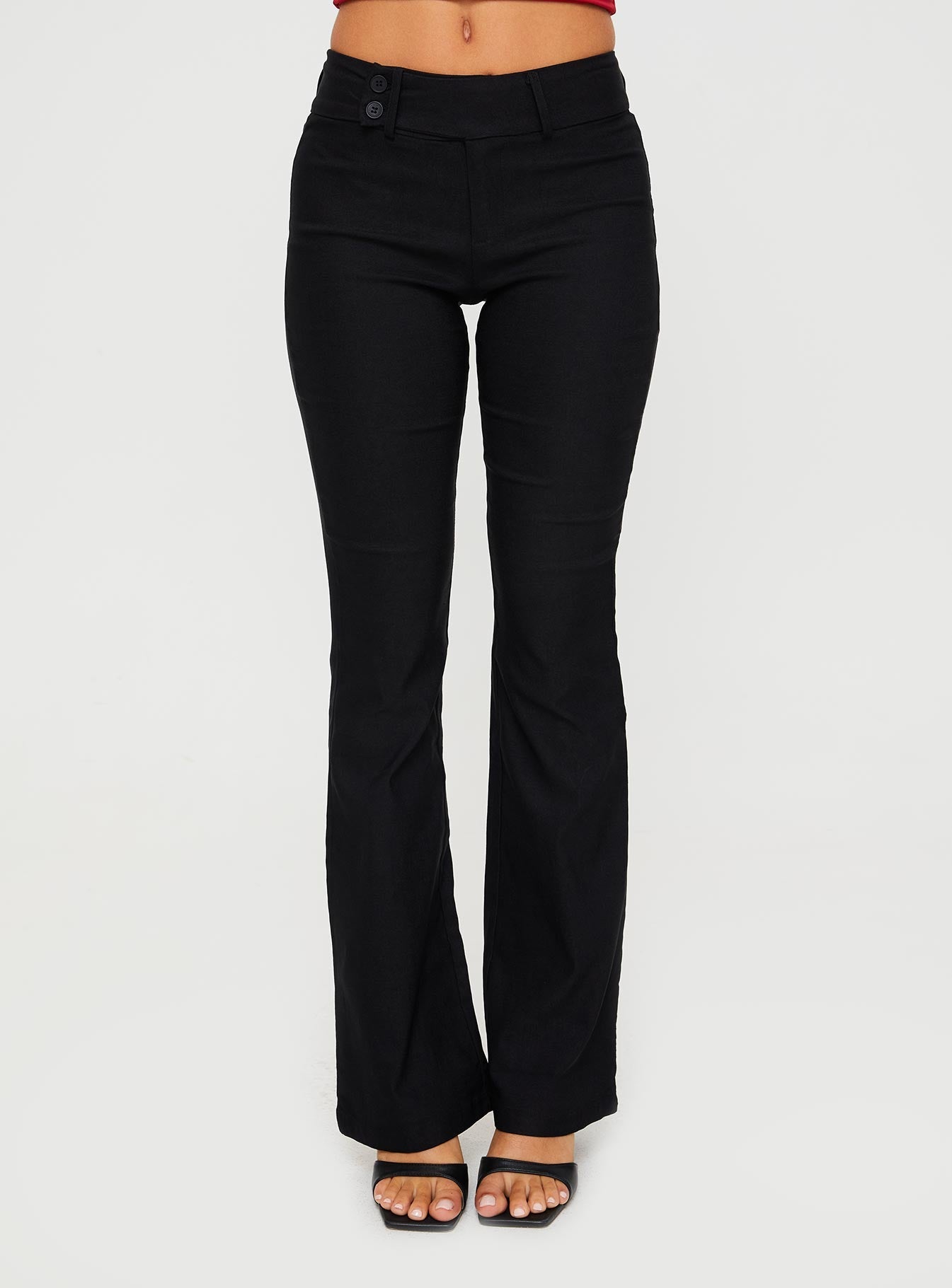 Women's Kinkirk Flared Pants Black 1