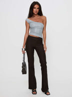 Women's Kinkirk Flared Pants Chocolate 2