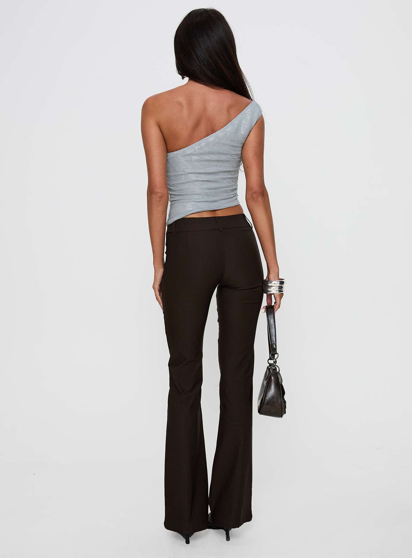 Women's Kinkirk Flared Pants Chocolate 4
