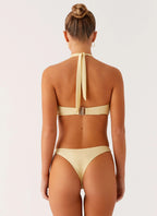 Women's Kivara Collection | Underwire Bikini Top with Halter Neck Tie | Supportive Fit for Confident Beachwear | Halter  3