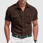 Women's L'Avventura Urbana Shirt by Lorenzo Vitali | Artfully tailored from a premium poly-blend 0
