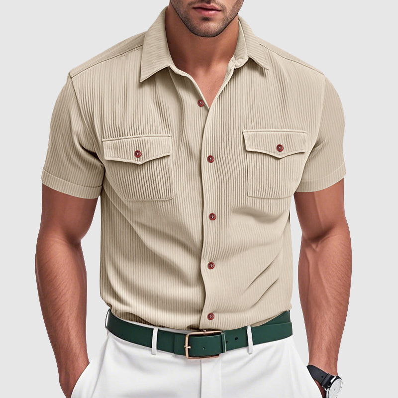 Women's L'Avventura Urbana Shirt by Lorenzo Vitali | Artfully tailored from a premium poly-blend 4