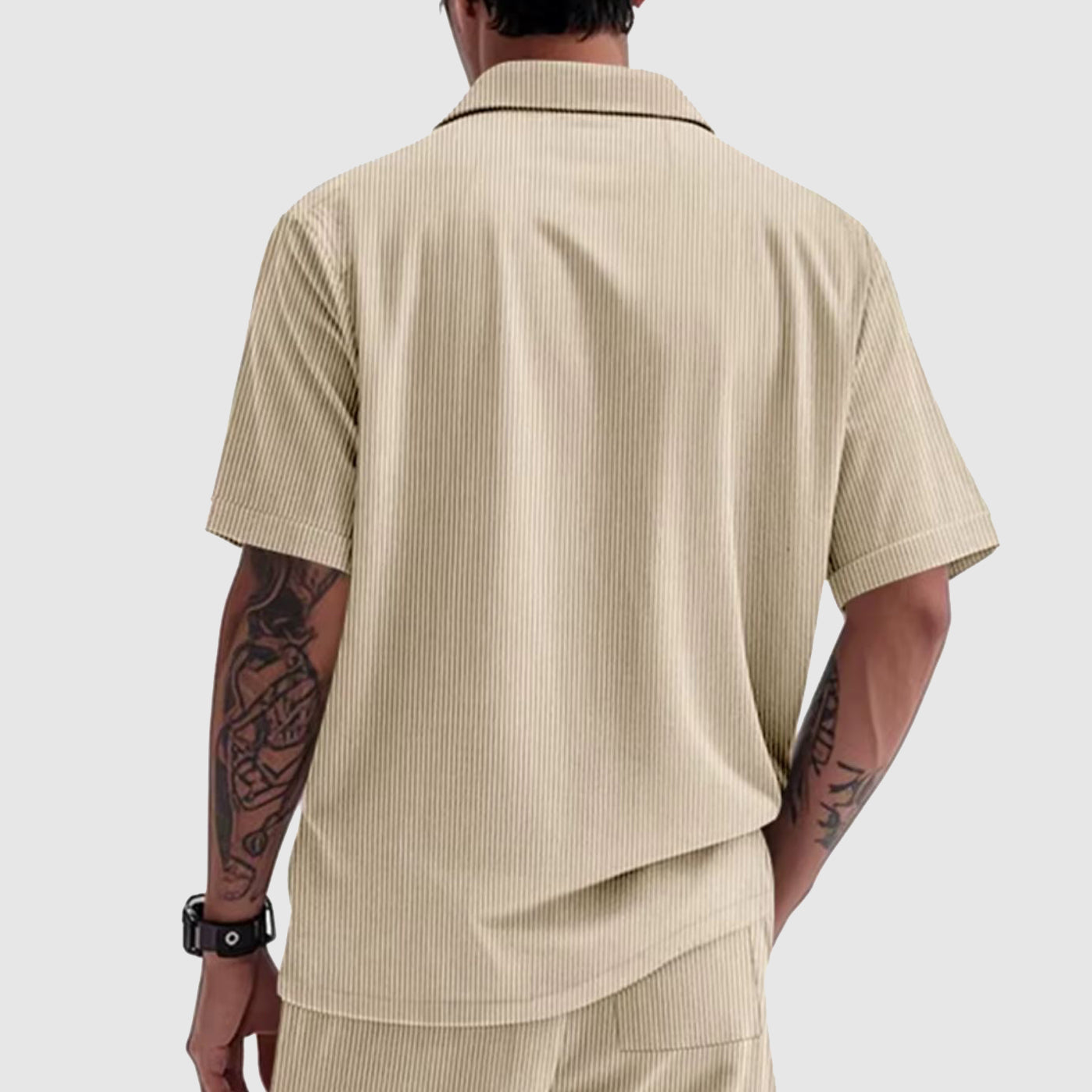 Women's L'Avventura Urbana Shirt by Lorenzo Vitali | Artfully tailored from a premium poly-blend 6