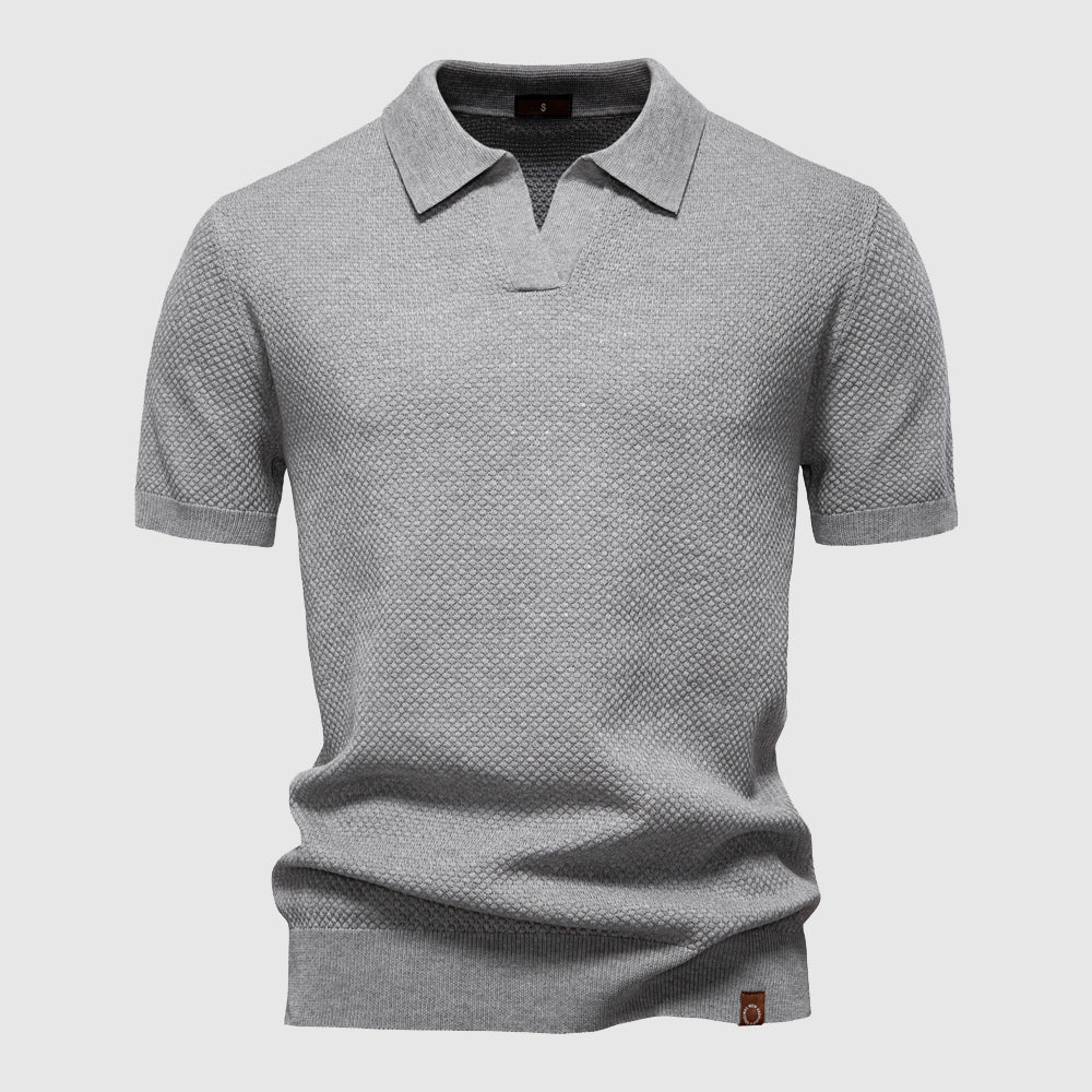 Women's L'Eleganza di Milano Polo Shirt by Lorenzo Vitali | Silky smooth poly-viscose-blend for unparalleled s 0