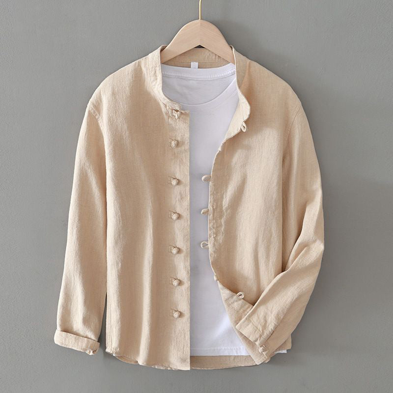 Women's L'Eredità Tradizionale Shirt by Roberto Russo | Premium cotton-linen blend for a perfect balance o 1