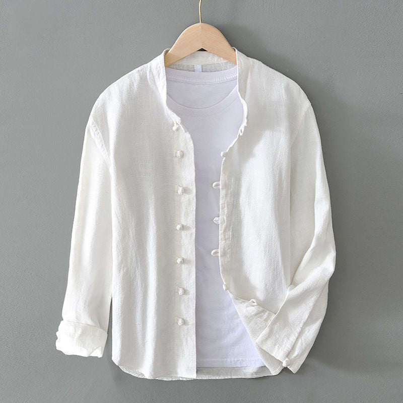 Women's L'Eredità Tradizionale Shirt by Roberto Russo | Premium cotton-linen blend for a perfect balance o 2