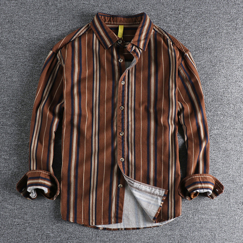 Women's L'Esprit Moderne Striped Shirt by Felix Grant | Our soft premium cotton fibers offer supreme comfo 1
