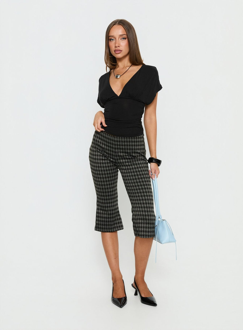 Women's Lights Are Off Capri Pants Multi | Capri pants in multi-print 1