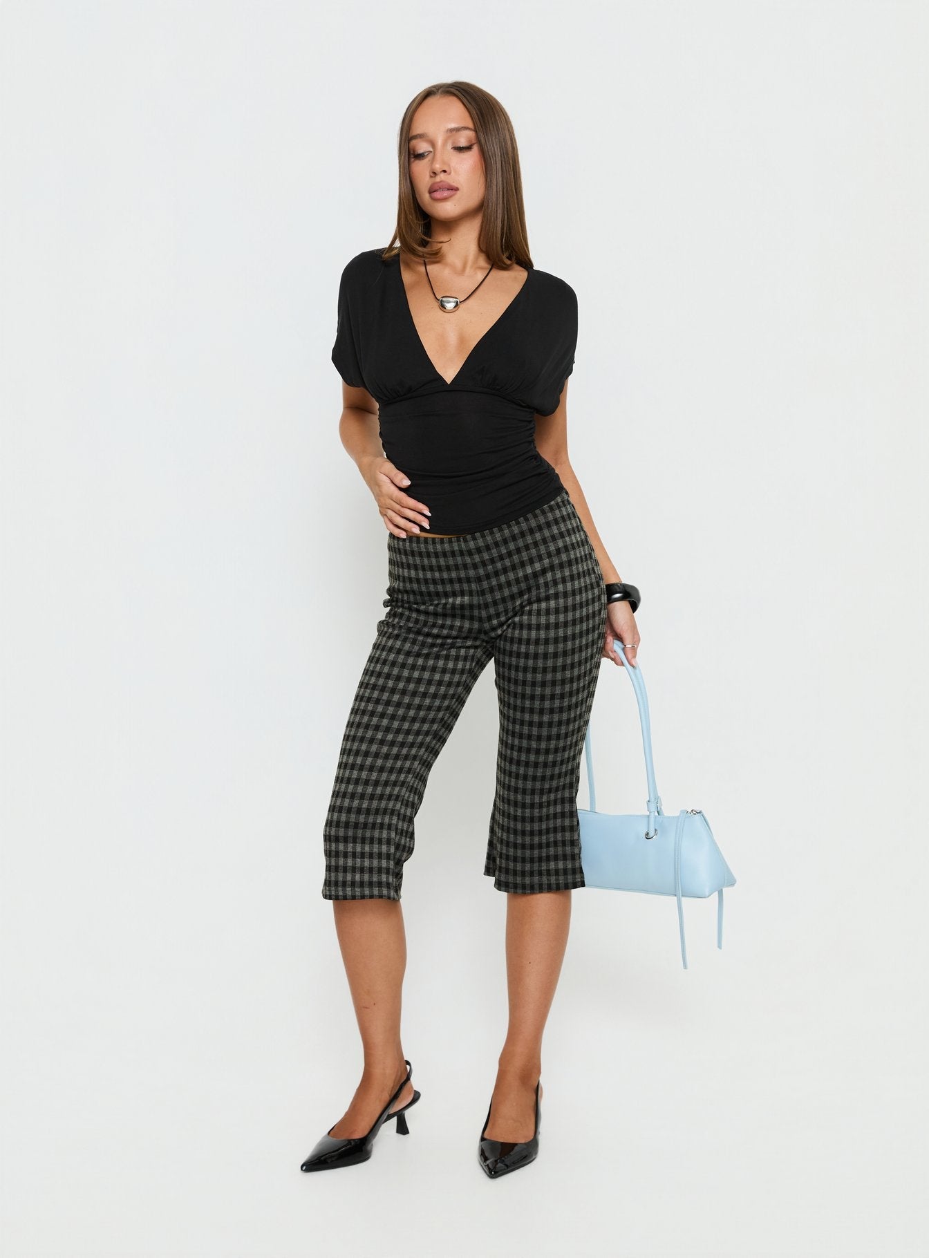 Women's Lights Are Off Capri Pants Multi | Capri pants in multi-print 2