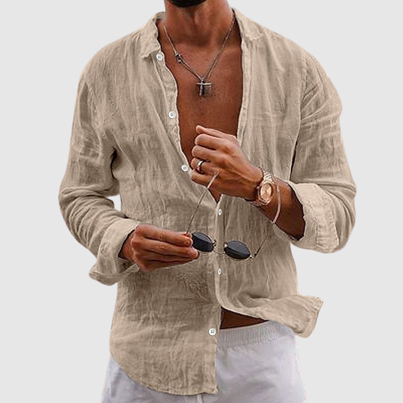 Women's Lorenzo Vitali Belmar Linen Shirt | Lightweight 1