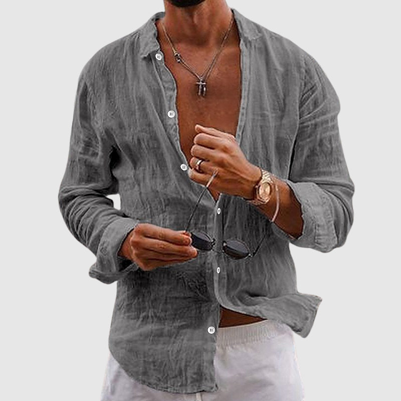 Women's Lorenzo Vitali Belmar Linen Shirt | Lightweight 2