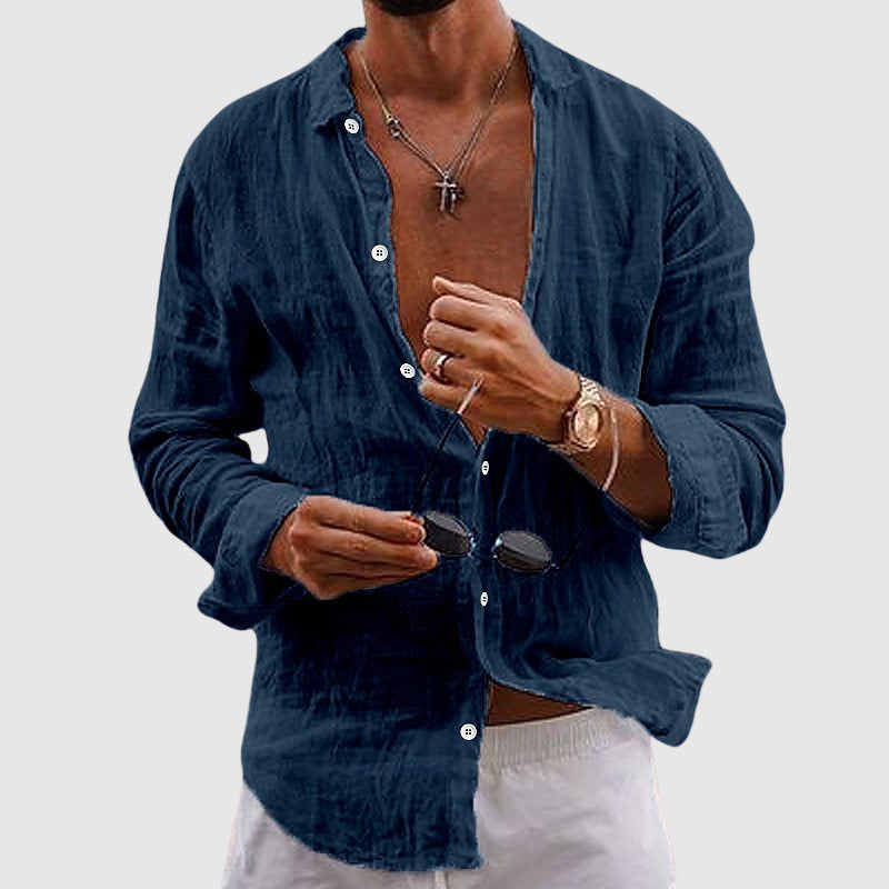 Women's Lorenzo Vitali Belmar Linen Shirt | Lightweight 3