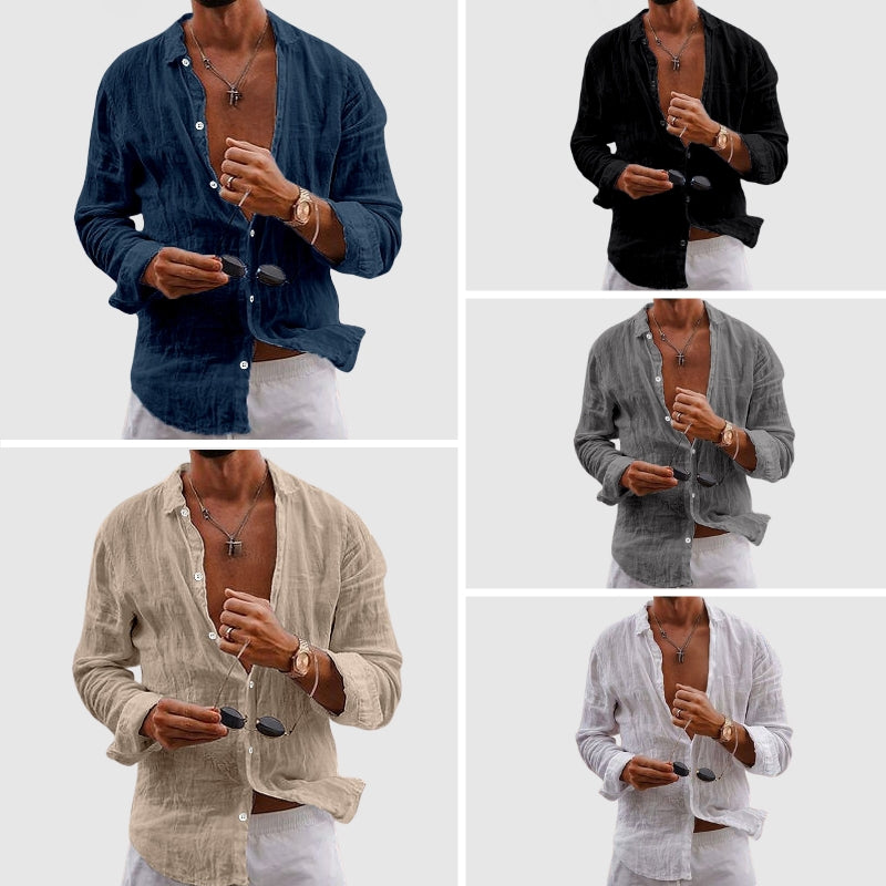 Women's Lorenzo Vitali Belmar Linen Shirt | Lightweight 5