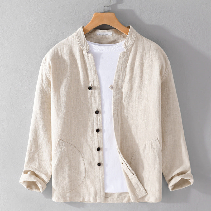 Women's Lorenzo Vitali Breeze Linen Shirt | Material: Premium linen blend 1