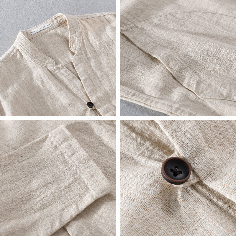 Women's Lorenzo Vitali Breeze Linen Shirt | Material: Premium linen blend 6