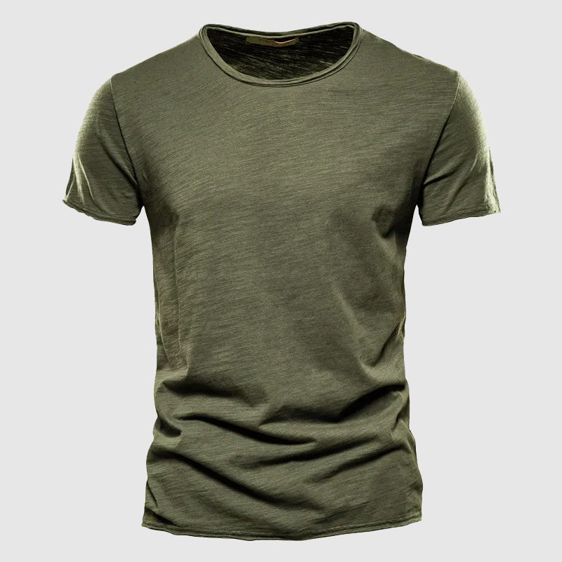 Women's Lorenzo Vitali Cotton Crew Neck T-Shirt | Material: Cotton 0