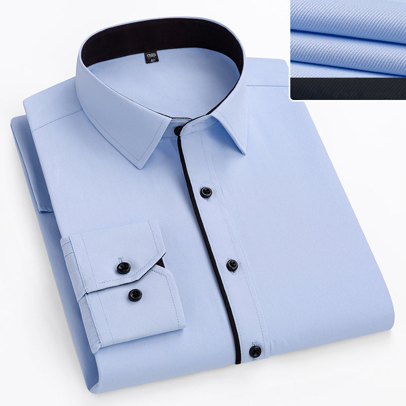 Women's Lorenzo Vitali Dress Shirt with Contrast Details | Fit: Slim fit 0