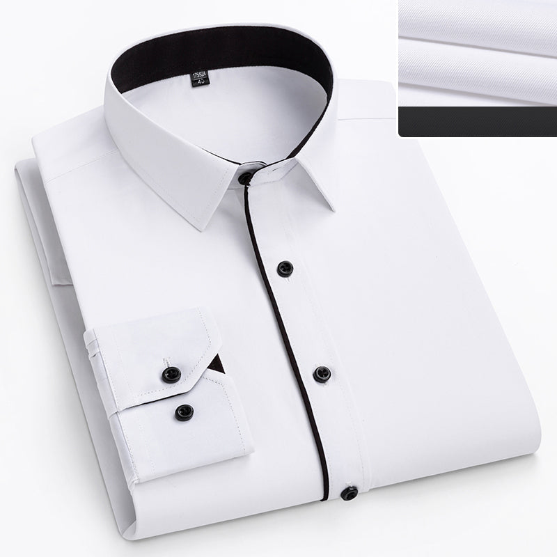 Women's Lorenzo Vitali Dress Shirt with Contrast Details | Fit: Slim fit 1