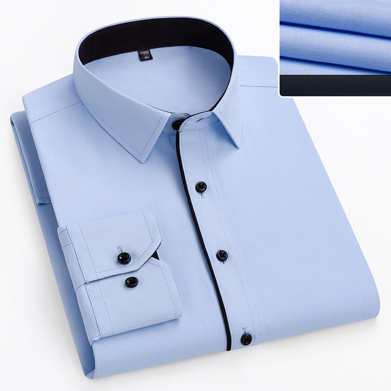 Women's Lorenzo Vitali Dress Shirt with Contrast Details | Fit: Slim fit 2