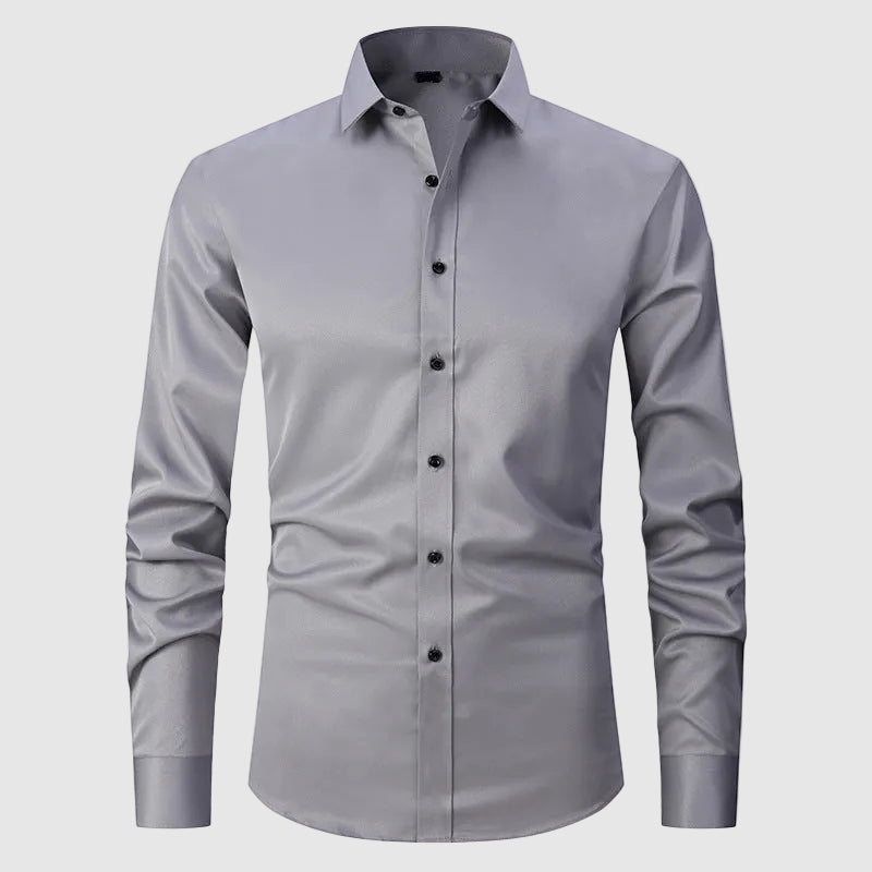 Women's Lorenzo Vitali Formal Long-Sleeve Shirt | Fit: Slim fit 4