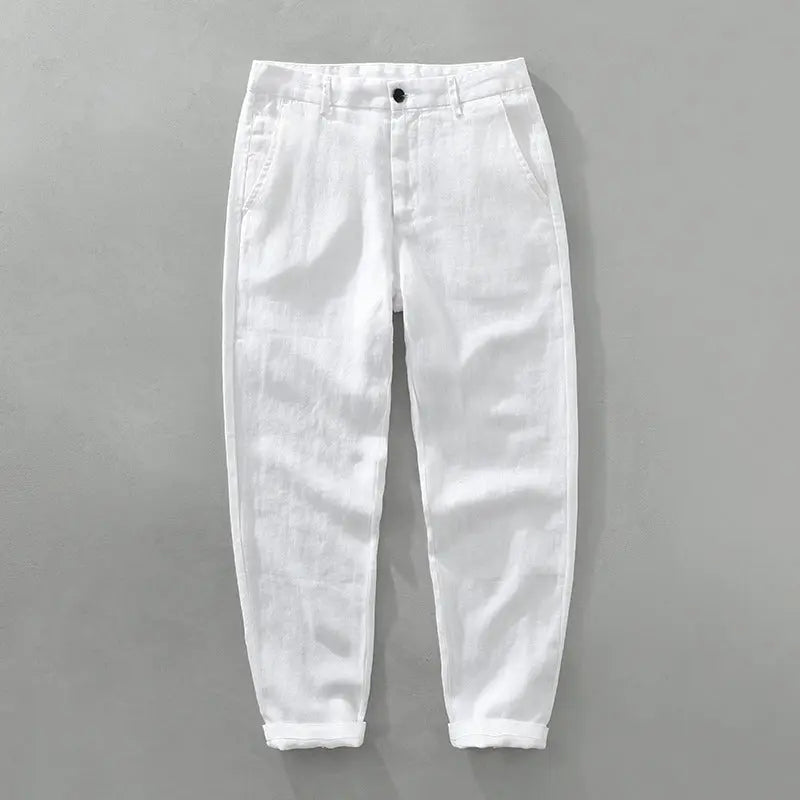 Women's Lorenzo Vitali Ipanema Linen Pants | Premium linen blend for breathability and softness 0
