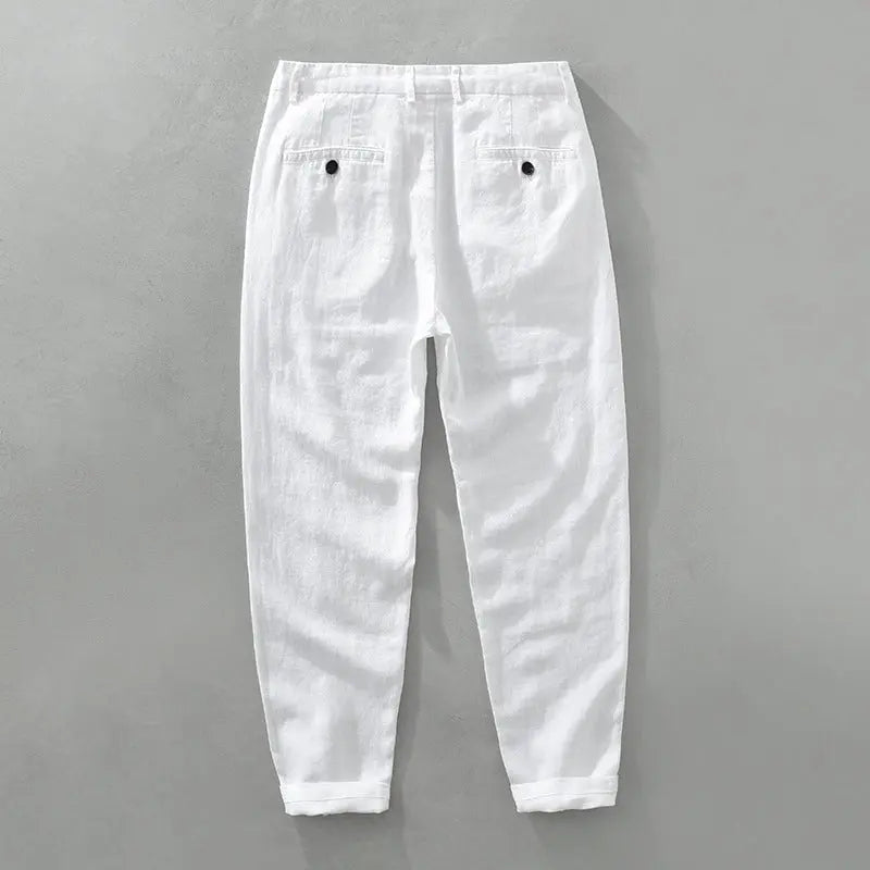 Women's Lorenzo Vitali Ipanema Linen Pants | Premium linen blend for breathability and softness 4