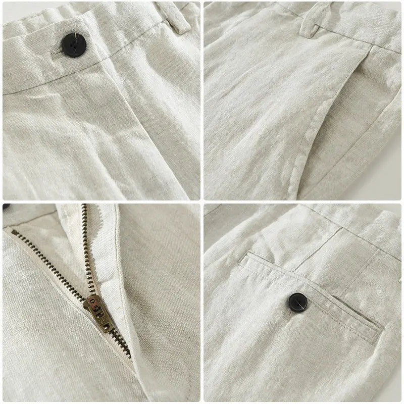 Women's Lorenzo Vitali Ipanema Linen Pants | Premium linen blend for breathability and softness 5
