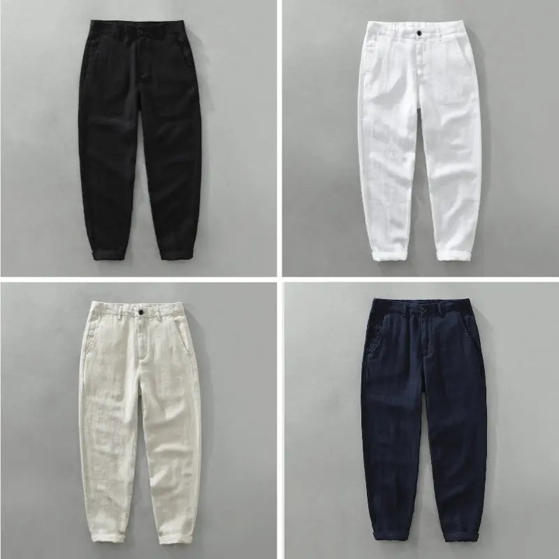 Women's Lorenzo Vitali Ipanema Linen Pants | Premium linen blend for breathability and softness 7