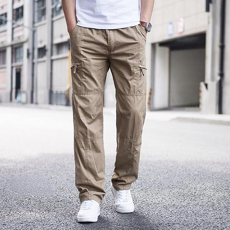 Women's Lorenzo Vitali Lightweight Cotton Cargo Pants | Material: Cotton 5