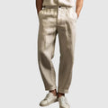 Women's Lorenzo Vitali Linen Straight Cut Pants | Material: High-quality linen blend 0