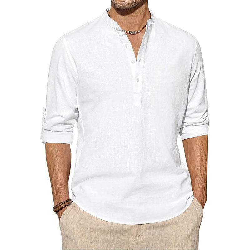 Women's Lorenzo Vitali Long Sleeve Henley Shirt | Fit: Regular fit 1