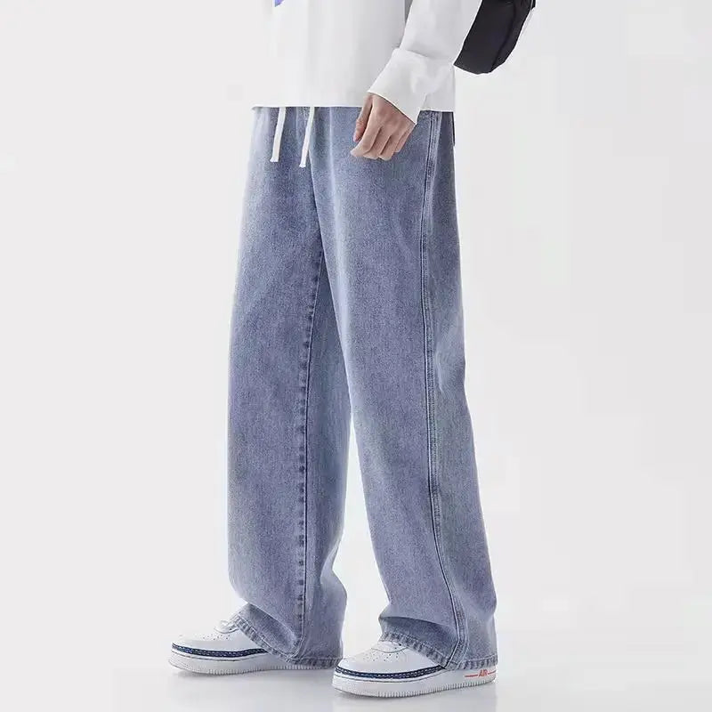 Women's Lorenzo Vitali Loose Wide Leg Jeans | Material: Durable cotton-poly blend 0