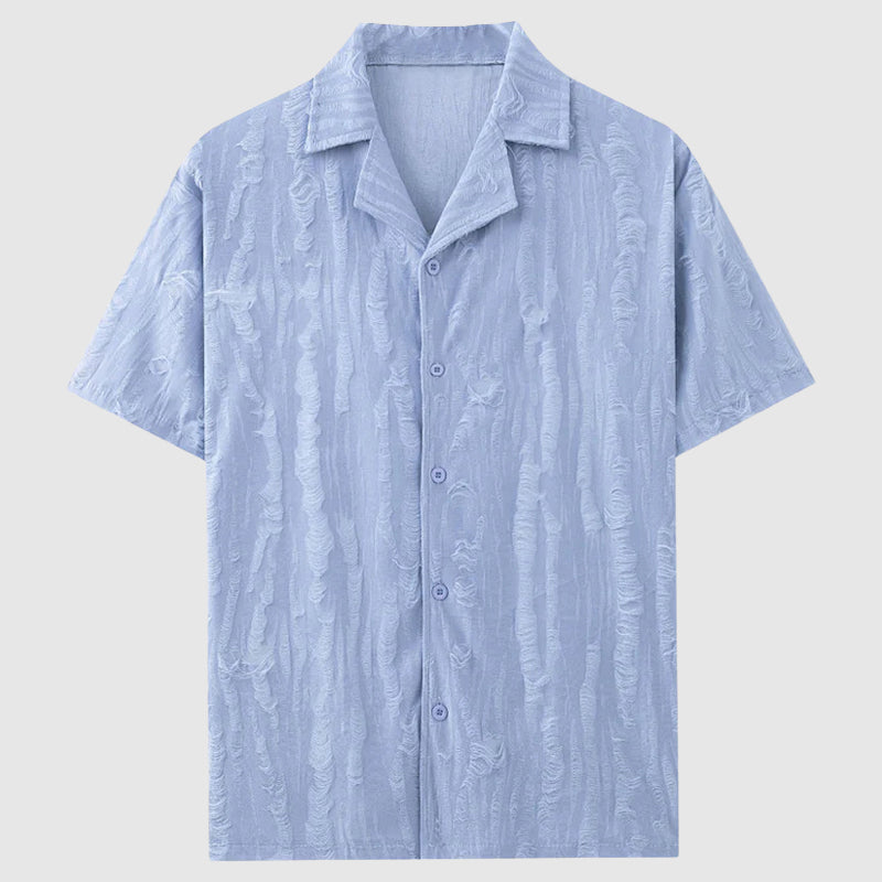 Women's Lorenzo Vitali Pioltello Refined Shirt | Lightweight textured polyester blend 4