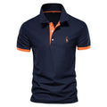 Women's Lorenzo Vitali Polo Shirt with Contrast Detailing | Collar: Polo collar with contrasting button placke 0