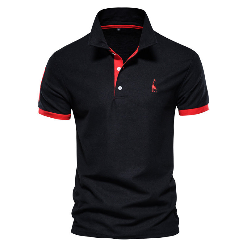 Women's Lorenzo Vitali Polo Shirt with Contrast Detailing | Collar: Polo collar with contrasting button placke 1