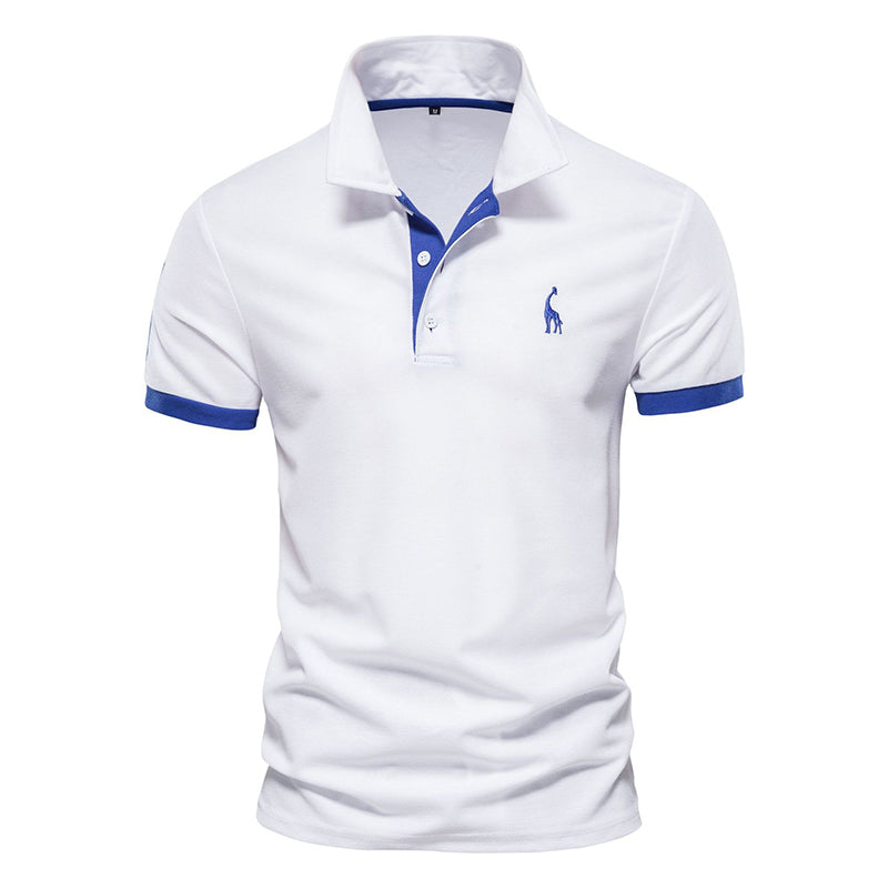 Women's Lorenzo Vitali Polo Shirt with Contrast Detailing | Collar: Polo collar with contrasting button placke 2