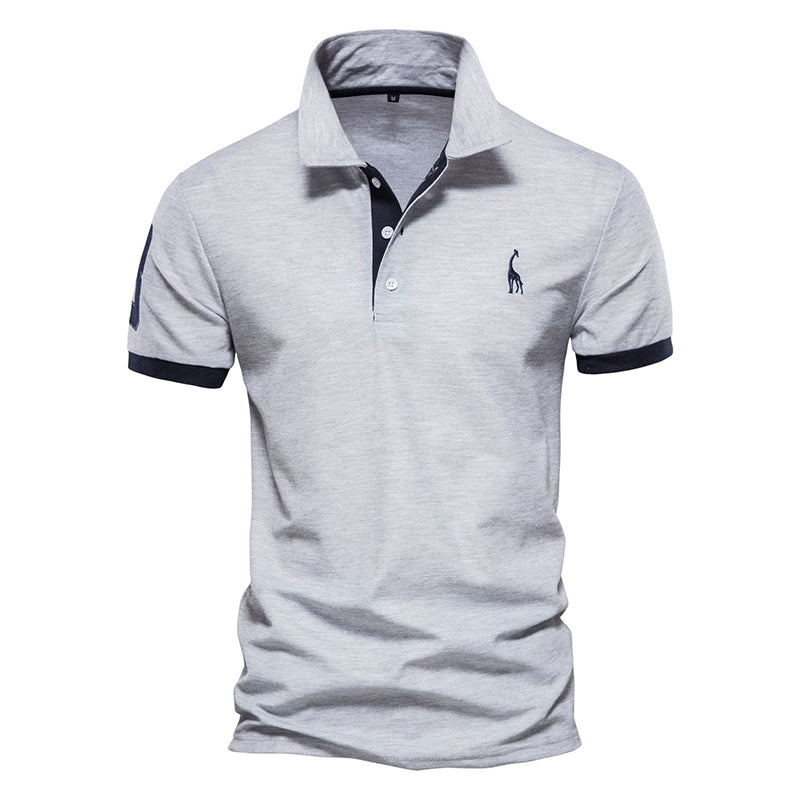 Women's Lorenzo Vitali Polo Shirt with Contrast Detailing | Collar: Polo collar with contrasting button placke 3