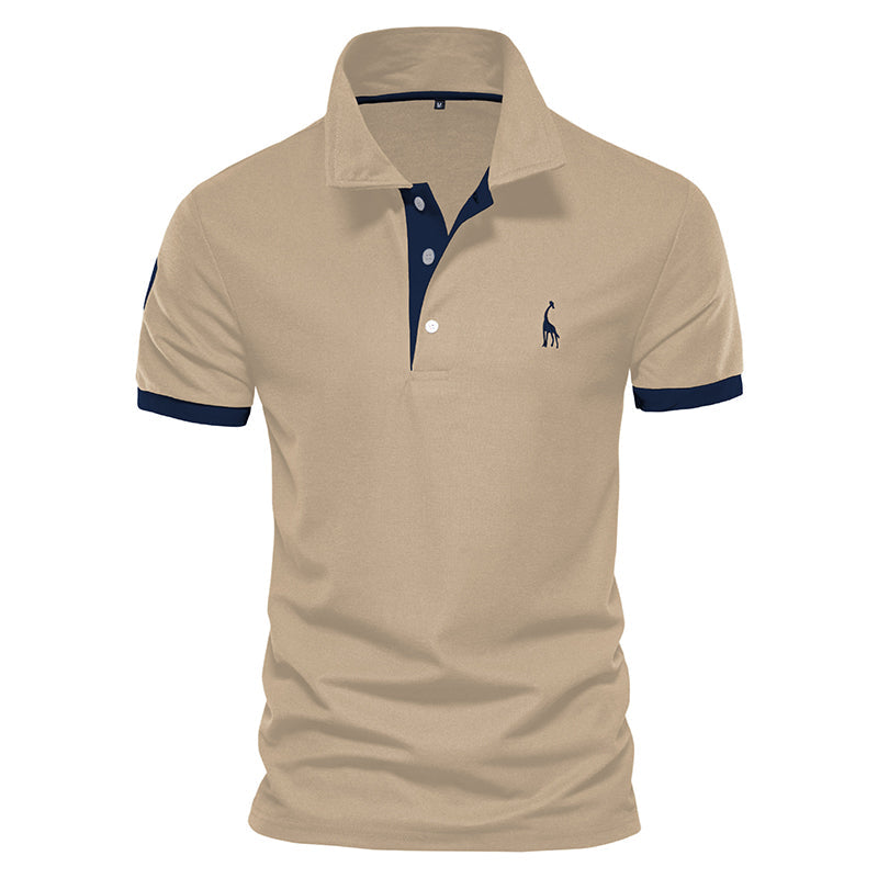 Women's Lorenzo Vitali Polo Shirt with Contrast Detailing | Collar: Polo collar with contrasting button placke 4
