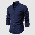 Women's Lorenzo Vitali Stand Collar Cotton Shirt | Collar: Stand collar 0