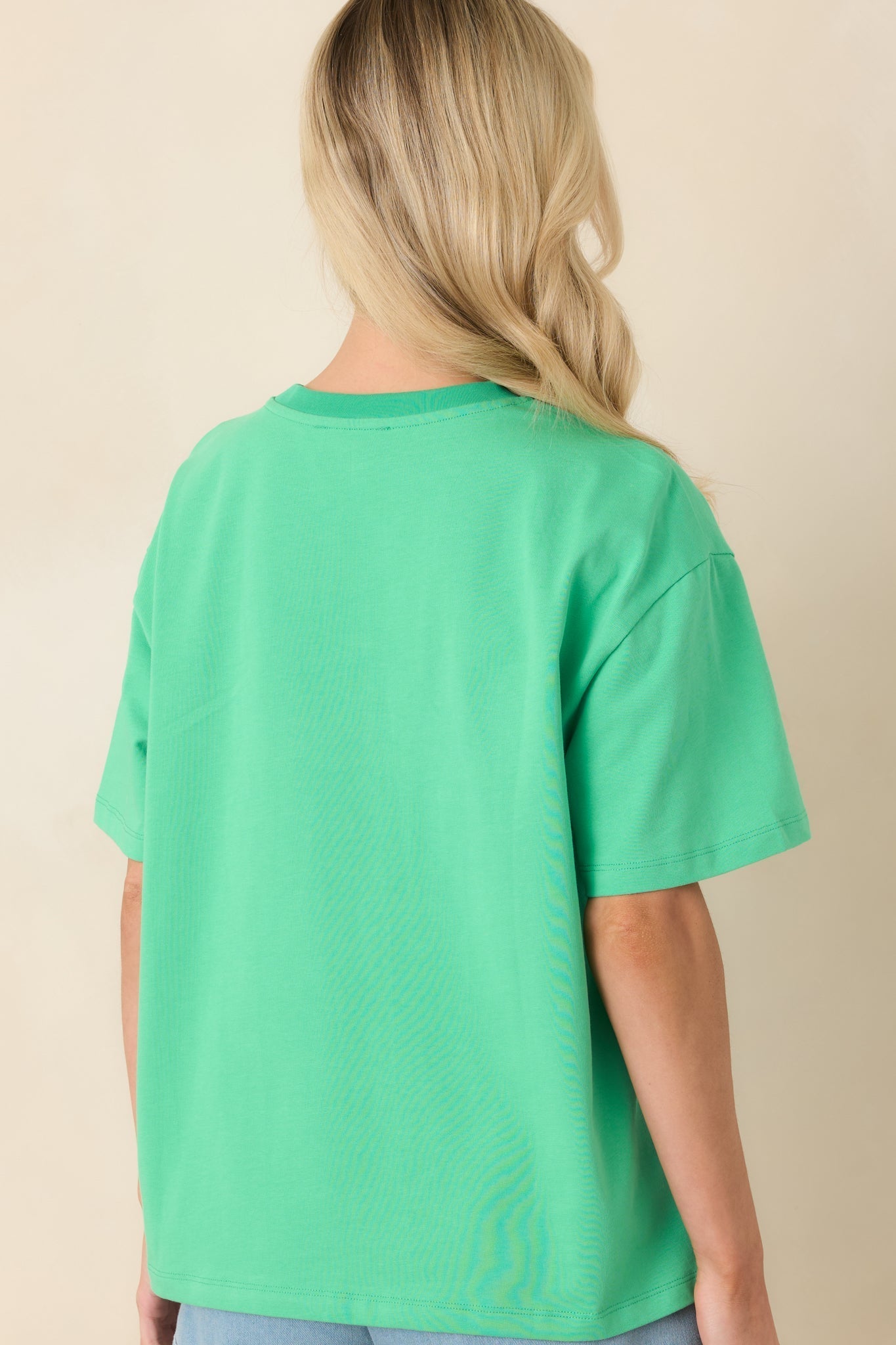 Women's MINKPINK Do Sol Green Cotton Printed Tee | 100% Cotton 7