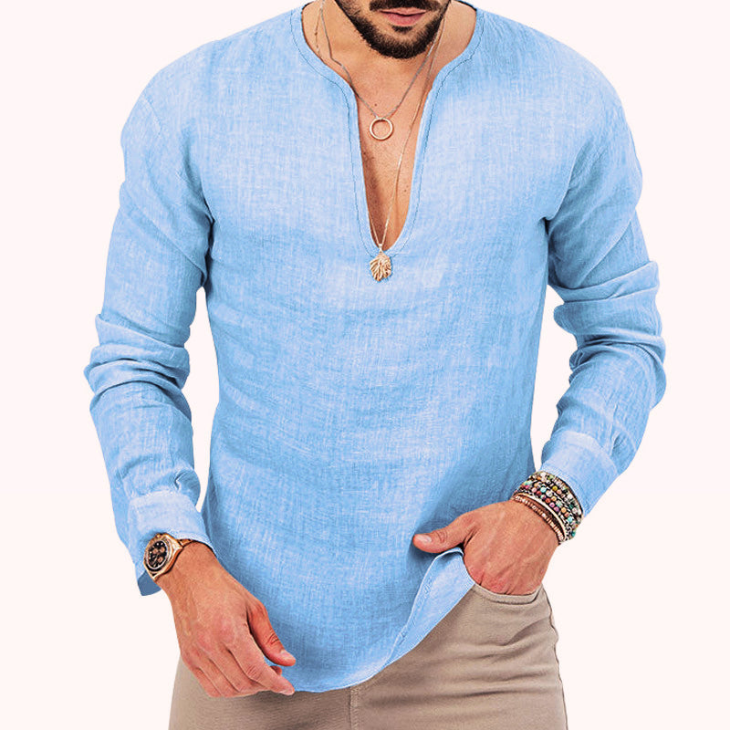 Women's Marco Bianchi Serena Shirt | Material: Linen-polyester blend 0