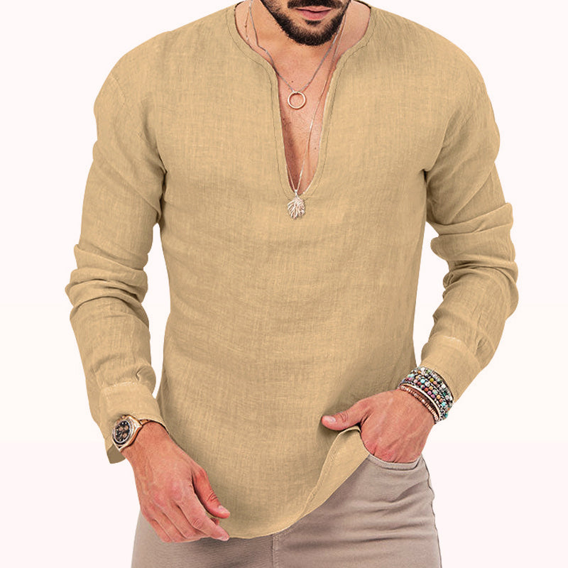 Women's Marco Bianchi Serena Shirt | Material: Linen-polyester blend 2