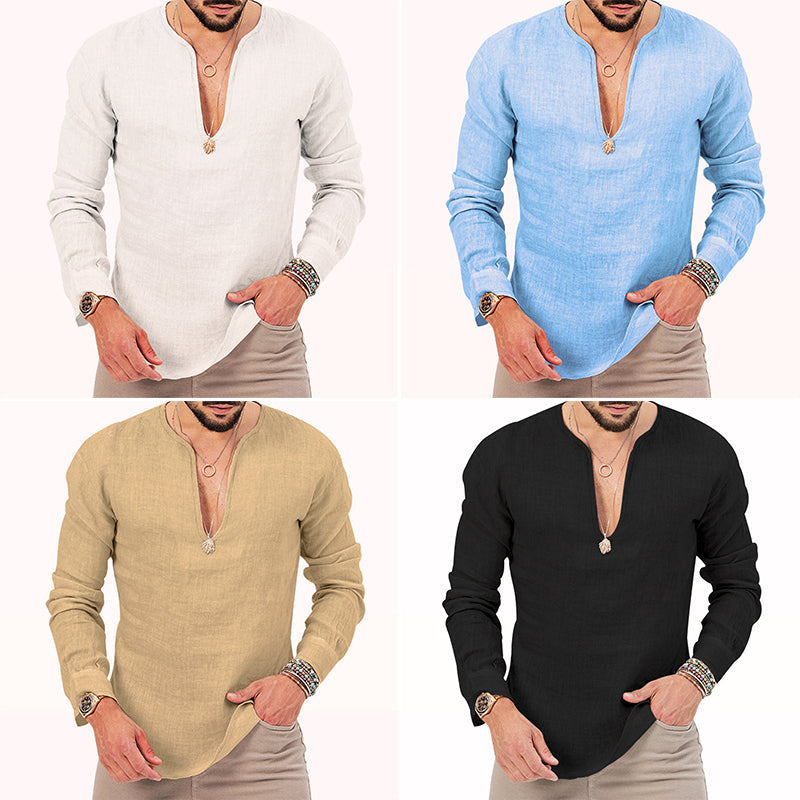 Women's Marco Bianchi Serena Shirt | Material: Linen-polyester blend 5